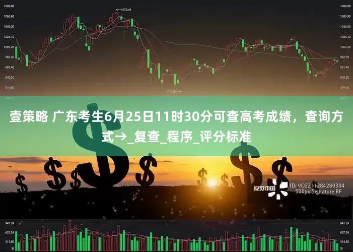 壹策略 广东考生6月25日11时30分可查高考成绩，查询方式→_复查_程序_评分标准